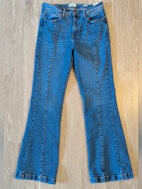 Kensie Jeans Vintage Luxe The Savanna High Rise Flare